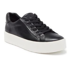 Vince Platform Black Sneaker